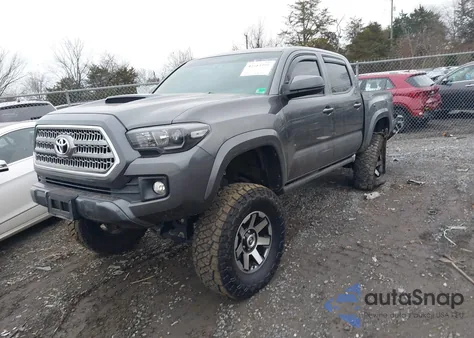 2017 Toyota Tacoma Trd Sport из США, поврежденный, VIN 3TMCZ5AN4HM114487